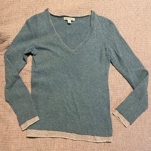 Banana republic Italian young V-neck sweater
